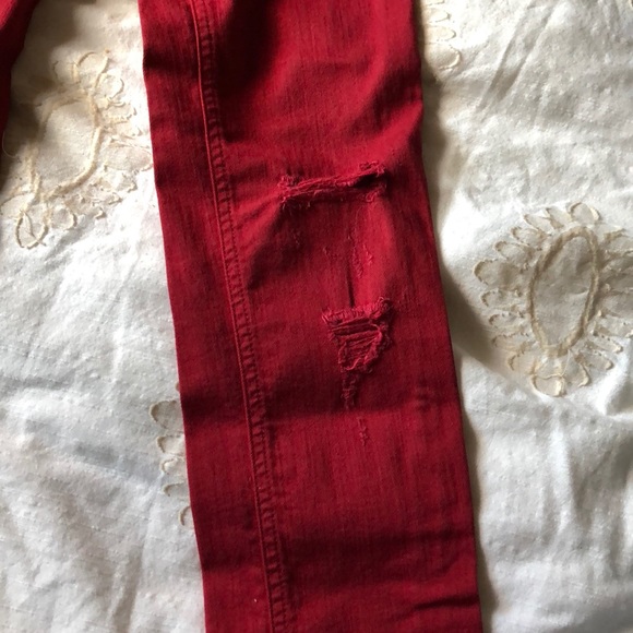 Rag and Bone Size 26 Ripped skinny Jeans SOLD - Picture 5 of 10